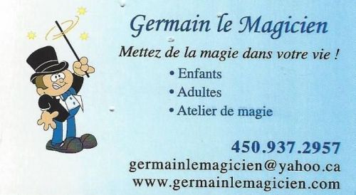 Germain le Magicien à Laval
